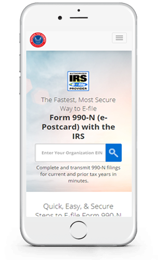 File Form 990 N Online 990n E File Form 990 N E Postcard